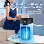 Desktop Air Cooler – Portable Personal Cooling Fan with Quiet Operation & Adjustable Wind Speed for Home & Office