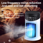 Desktop Air Cooler – Portable Personal Cooling Fan with Quiet Operation & Adjustable Wind Speed for Home & Office