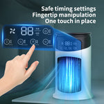 Desktop Air Cooler – Portable Personal Cooling Fan with Quiet Operation & Adjustable Wind Speed for Home & Office