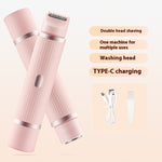 Women's Electric Shaver | Double-Head Body Hair Removal Device | Painless & Cordless