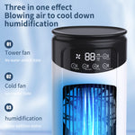 Desktop Air Cooler – Portable Personal Cooling Fan with Quiet Operation & Adjustable Wind Speed for Home & Office